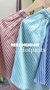 Hot Pants Wanita Dewasa Kekinian: Celana Pendek Santai Rayon Bigsize Jumbo