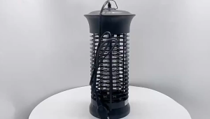 Electric Shock Mosquito Killer Portable Insect Lamp Indoor Safe Non-toxic Quiet UV Light Replaceable Bulb 3Pin Plug