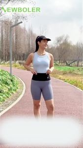 NEWBOLER Elastic Sports Waist Bag Pack Lightweight Running Race Number Belt For Triathlon Marathon Cycling Mountaineering Bag