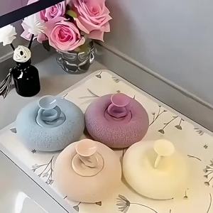 【本地仓发货 【8.0万人评价品牌正品 洁丽雅沐浴球吸盘搓澡神器按摩去污沐浴刷澡巾浴巾搓背搓泥毛巾 颜色随机