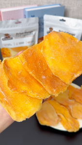 Mr.Squirrel Dried Mangoes Fruit Snack Premium Dried Mango 200g/100g.