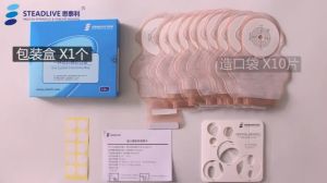 Kantong Kolostomi One-piece Drainable Anak / bayi tas Perawatan Stoma bebas bau STEADLIVE