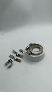 Kumpulan Klem Selang Roll Berkualitas Stainless Steel 304 Kawat Tenggorokan 5 m & 10 Buah Klem Meteran Otot