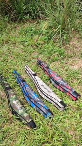Tas Pancing Selempang Daiwa Hardcase Fiber Waterproof Motif Loreng ukuran 80cm 100cm 120cm