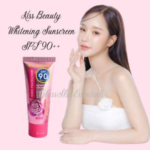 Kiss Beauty Waterproof SPF 90+++ Sunscreen Cream Skin Care 60 ml Tinted High Protection Sunscreen