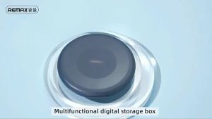 Remax 60W Fast Charging Cables Type-C Mobile Phone Data Cable USB Charger Set Storage Box RC-190