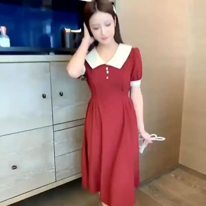 black long dress elegant summer dress for woman cocktail dress plus size korean casual church dress