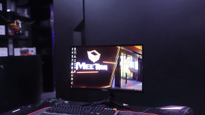 Meetion P100 Mousepad Gaming JUMBO Anti Slip Waterproof Large Desk Mat Alas Mouse Gaming Full Desk