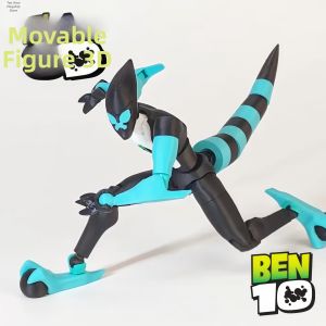 3D Printed Multi-joint Action Figure Model