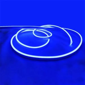 Battery Powered Neon LED Strip Lights Flexible Rope Lights with Battery Box for Home DIY Decor