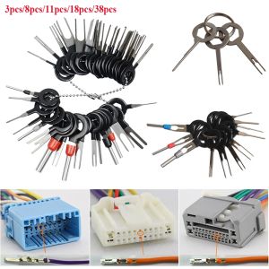 18/26/38pcs Car Terminal Removal Pin Extractor Kit: Essential Electrical Wiring Tools