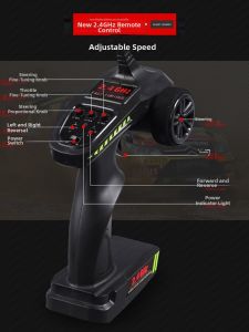 PENGXIANG | Upgrade Metal Parts Remote Control Car