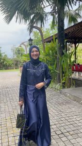 GAMIS HELLEN CANTIK DRESS PESTA TERMURAH MUSLIMAH BELLE MAXY VELVET BROKAT MIX PAYET MEWAH ELEGAN SONIA DRESS TERBARU 2023