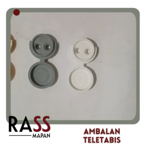 Ambalan Jepit Pintu Lemari Kaca Kayu Teletabis