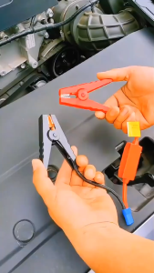 Car Battery Booster Cable with clamp For Car jump starter power bank