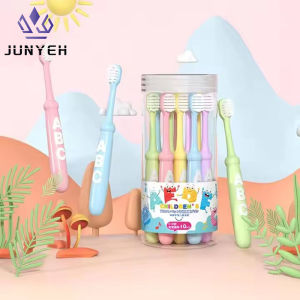 2/4/10Pcs Soft Bristle Alphabet Kids Toothbrush Cartoon Children Gentle Cleaning Cute Baby Toothbrush 3-6-12 Years Old