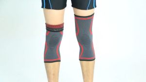 2Pcs Sport Knee Pads Sports Support Knee Pads Fitness Running Cycling Weightlift Support Protector