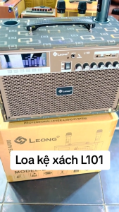 Loa Karaoke Xách Tay 2 Mic Leong L101 Bass Cực Mạnh Bluetooth Hiện Đại Dễ Dàng Sử Dụng Hát Hay
