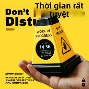 Đồng Hồ Báo Thức Sáng Tạo Thông Minh Chặn Đường