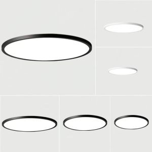 Supper Bright  Led Ceiling lamp Modern 2.5cm Ultra thin Ceiling Light  Nordic  Ceiling Lamps for Bedroom Dining Living Room Kitchen Passageway Balcony Corridor Entrance 3 Color Changeable Lights Lighting Fixture Decor
