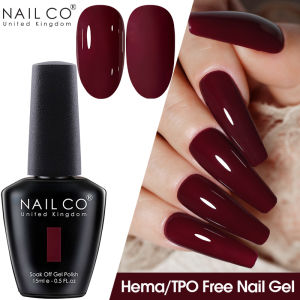 NAILCO Gel Nail Polish 15ml Hema TPO Free Nail Art Vernis Semi Permanent UV Gel Polish Nail Manicure Nail Varnish Ongle Top Coat