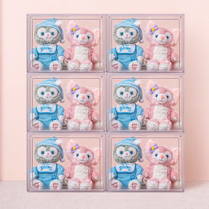 AMU·PIGGY | Transparent Dustproof Display Cabinet Acrylic