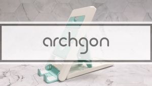 Archgon Portable Stand for Smart Phone Switch & Tablet NK-9103-WS / NK-9103-WG - Grey / Green