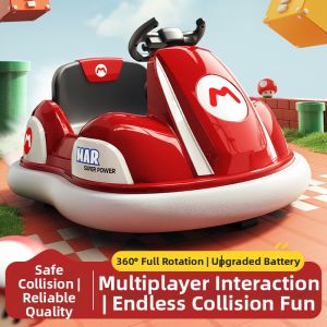 Remote Control Electric Ride-On Bumper Car for Kids