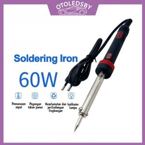 SOLDER LISTRIK IRON PLUS LAMPU INDIKATOR 40W & 60 WATT 220V