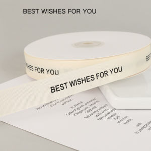 5M Satin Grosgrain Ribbon Gift Tape DIY For Gift Wrapping DIY Weddings Bouquets CakeHome Decor Party and Festivals