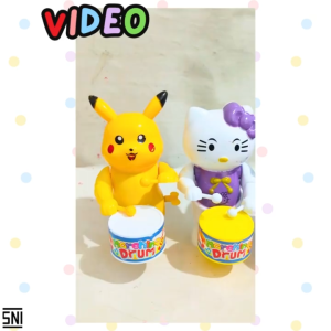 MwnToys Mainan Anak Lucu Karakter Mukul Drum