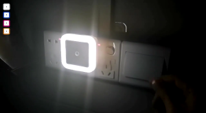 Lampu Tidur Night  Sleep Mini Lamp Dekorasi Hias KOTAK LED Otomatis Sensor Cahaya