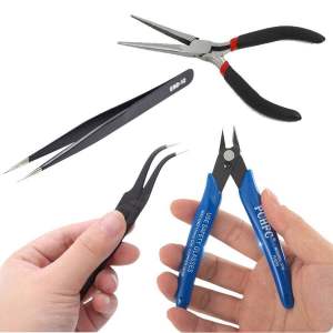 Bộ Dụng Cụ Lắp Ráp Mô Hình 3D Kim Loại Bằng Thép
