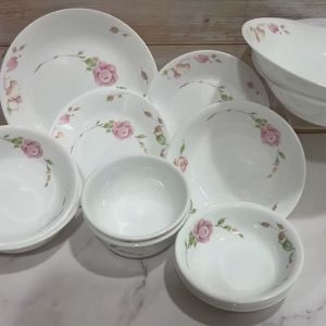Corelle USA  - Country Rose - Full Bộ Hoặc Lẻ Tô Chén Dĩa Mẫu Hoa Hồng