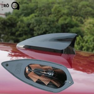 Đa Năng Vây Cá Mập Ăng Ten Ô Tô FM/AM Tín Hiệu Vô Tuyến Trên Không Dành Cho Xe Nissan Juke Nismo Shiro Nhựa ABS Mái Gắn Tự Động Phụ Kiện