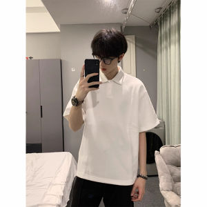 Áo Thun Polo Tay Ngắn Cổ Polo Phong Cách Mỹ Thường Ngày Mùa Hè Cho Nam Áo Thun Cotton Thoáng Khí Thoải Mái Thường Ngày