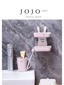 New Home Bathroom Child Soap Box Luxury Light Punch Free Mr Grocery PD JFHDG Creative Pure Color Soap Dish for Kids