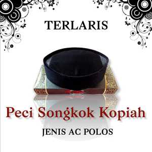 peci songkok kopiah ac polos hitam An-nisa premium tinggi 7cm 8cm 9cm 10cm anak dan dewasa