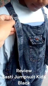 [Bisa Bayar Ditempat/ COD] Sasti / Diqwa jumpsuit kids by Amber uchi jumpsuit jeans anak perempuan 10 - 12 tahun gamis jeans anak perempuan tanggung baju kodok anak perempuan tanggung overall jeans anak perempuan best seller high quality