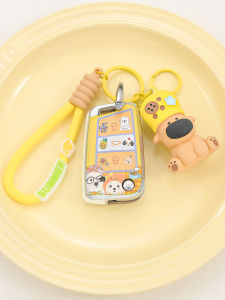 Vỏ Đựng Chìa Khóa Xe Hơi Polo Khóa Cài Nữ KUST DAZ913 Chất Liệu Lót TPU Đồ Dùng Cá Nhân Khi Lái Xe Phụ Kiện Nội Thất Xe