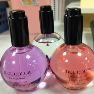 IDOL COLOR Cuticle Oil 2.56 FL Oz Repairs and Restores Cuticles - Organic Spa Treatment - For Stronger Healthier Nails