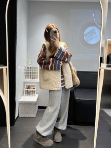 XUECAIQI | Cozy Loose Woolen Mix-and-Match Winter Set