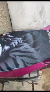 Sarung Jok Dozeuscka Cover Jok Anti cakar kucing waterproof motif Printing Ninja CB10