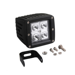 1PC Amber/white LED Pods Square Spot Beam LED Cubes Fog Lights for Truck Pickup Offroad Motorcycle UTV ATV SUV Front Bumper