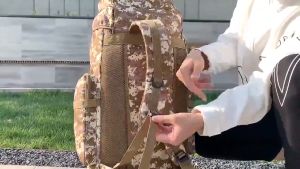 knapsack 80L large capacity waterproof camouflage backpack outdoor sports hiking travel backpack Camping backpack QBZ-21