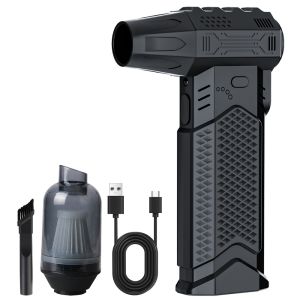 Violent Jet fan Turbo Fan 2025 New Electric Air Duster Portable Cleaning Blower Tool Car Blowing Snow Type-C Charging 130000 RPM