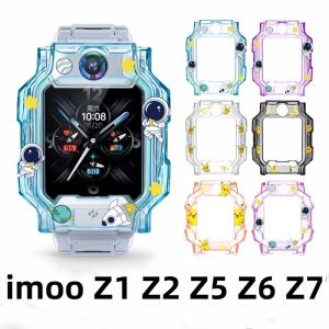 Imoo Z1 Z6 Z7 กรณี imoo เคส  imoo phone watch protective cover transparent protective case