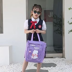 Tas Anak Kursus Tas Sekolah Tas Jinjing Bisa Backpack Selempang LJ243