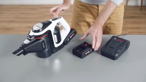 Máy Hút Bụi Cầm Tay Không Dây Bosch Unlimited ProPower Series 8 BSS81POW1 Máy hút Bụi Sàn Nhà Máy Hút Bụi Thảm Ghế Sofa Giường Rèm Cửa Lực Hút Mạnh Bộ Lọc Hepa Loại Bỏ 99% Vi Khuẩn Nhập Khẩu BH 12 Tháng