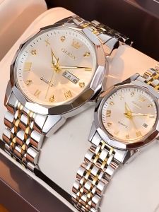 OLEVS 9931 Couple Watch Business Quartz Watches Luxury Wrist Fashion Timepieces